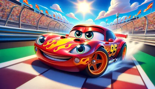 Ok google best sale rayo mcqueen