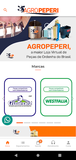 Android application Agropeperi screenshort