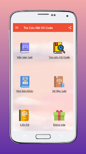 Tra Cứu HS Codes, Mã Hàng Hoá Screen 2