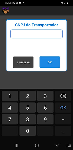 DOTRAC Motorista Screen 2