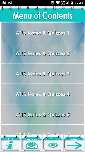 ATLS Trauma Life Support Exam Screen 2