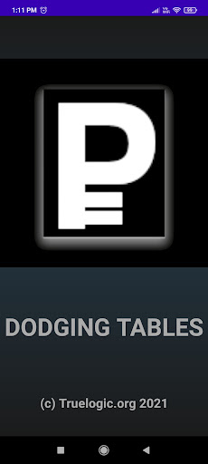 Dodging Tables