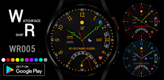 WR 005 Analog Watch Face