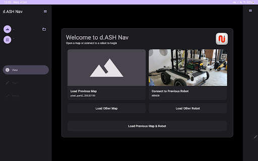 Android application d.ASH Nav screenshort