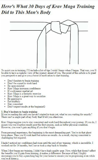 How to Do Krav Maga Training Screenshot 4 - AppWisp.com