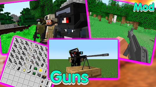 Guns Mods for Minecraft