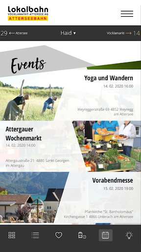 Atterseebahn App Screen 2