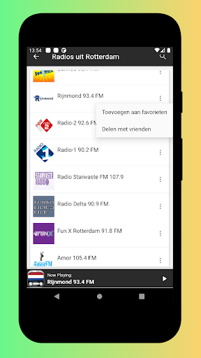 Radio Netherlands: FM Radio NL Screen 3