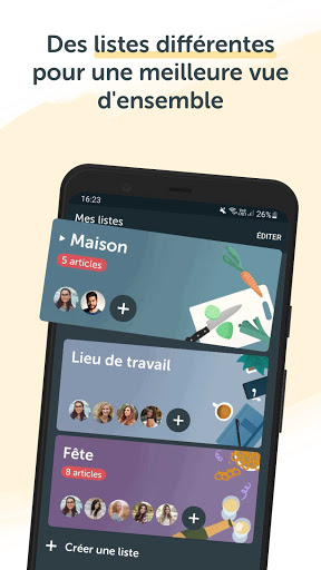 Bring! Liste de Courses