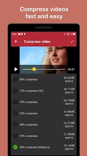 Video Cutter, compressor, crop Captura de pantalla