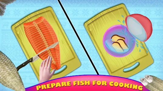 Fish Stick:Cooking Craze Games