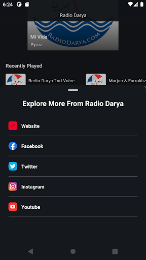 Radio Darya Screen 3