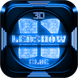 Next Launcher Theme LedShowBlu icon