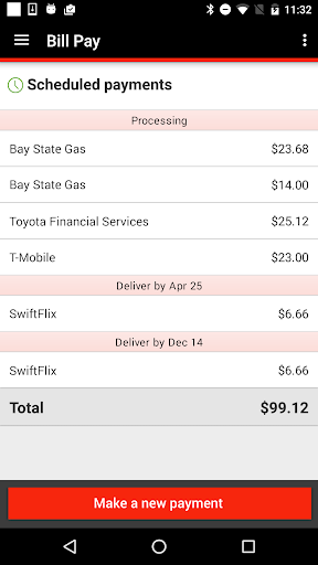 Android application BANKWEST OF KANSAS screenshort