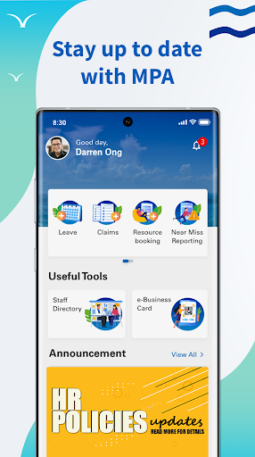 Android application myMPA screenshort