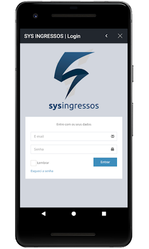 SYS - Ingressos Screen 2