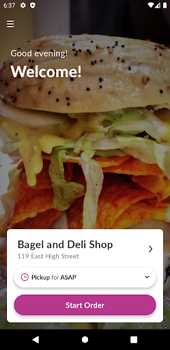 Bagel and Deli Shop Screen 2