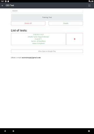 Shuttle Tanker. Support CES