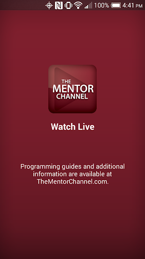 Android application The Mentor Channel screenshort