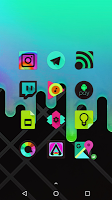 screenshot of Black Light Icon Pack
