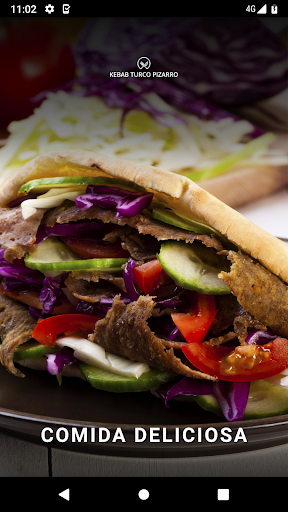 Android application KEBAB TURCO PIZARRO screenshort