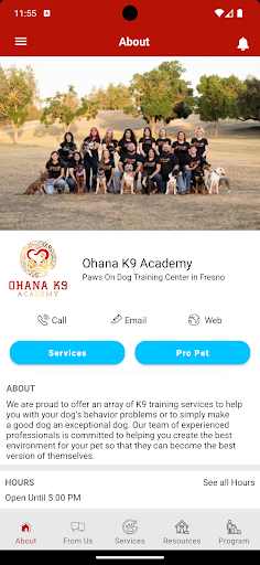 Ohana K9 Screenshot 1 - AppWisp.com