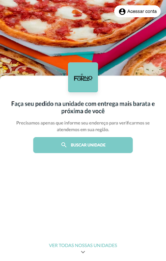 Android application O Forno. screenshort