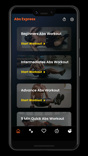 5 minute ab express workout sale