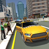 City taxi driving simulator icon