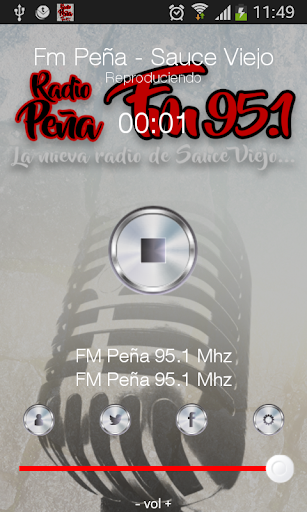 Fm Peña 95.1 - Sauce Viejo Screen 2