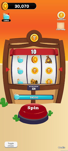 Android application Crypto King - Casino Slots screenshort