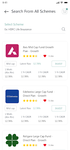 Serenity Finserv Screen 3