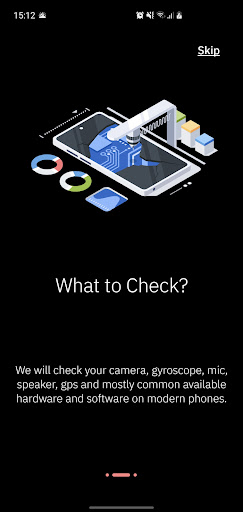 Device Check Screen 3