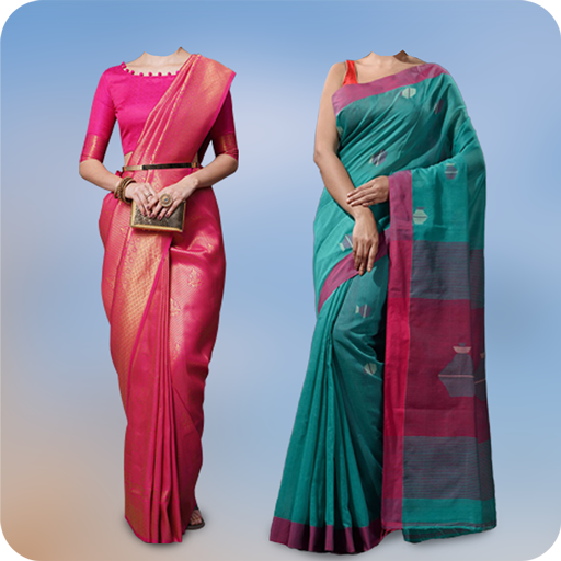 Women Saree Photo Suit Editor  Icon