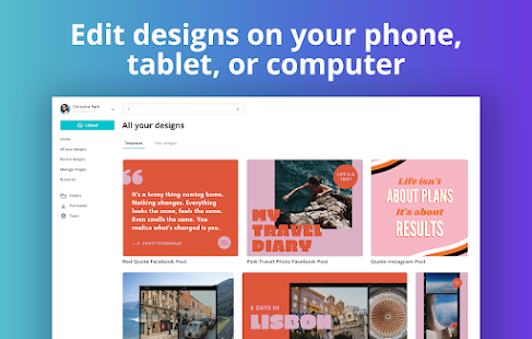 Canva: Graphic Design, Video Collage, Logo Maker Screenshot