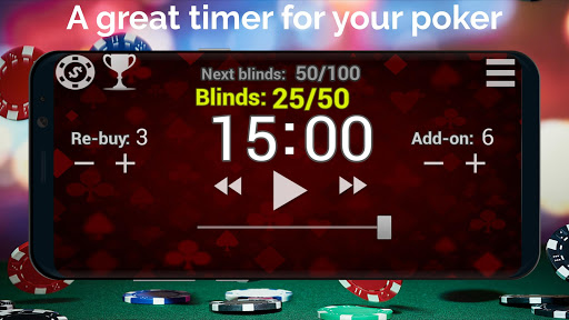 Android application Home Poker Timer PRO - Clock screenshort