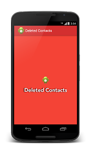 Deleted Contacts For PC installation