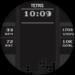Tetris™ 1989 SE Watch Face - Screenshot Image