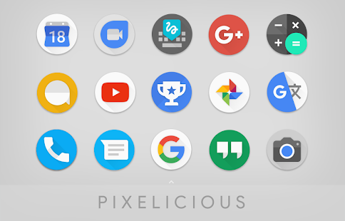 Pixelicious Icon Pack Ekran görüntüsü