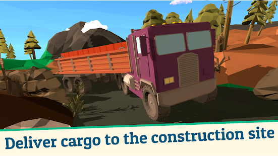 Trucker and Builder Simulator: Cargo Games! 1.0 APK screenshots 2