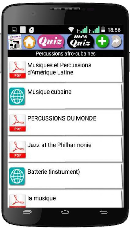 Cours Batterie et Percussions - 5.2.0 - (Android)