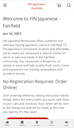 FIN Japanese - Fairfield Order Screen 3