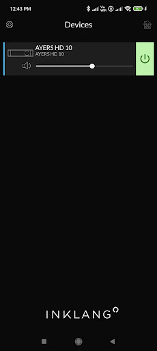 Android application INKLANG screenshort