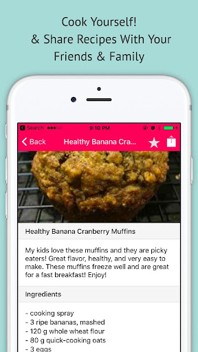 Muffin Recipes - Offline Recip Screen 3