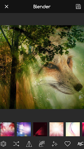 Android application Sparkle Overlay Photo App screenshort
