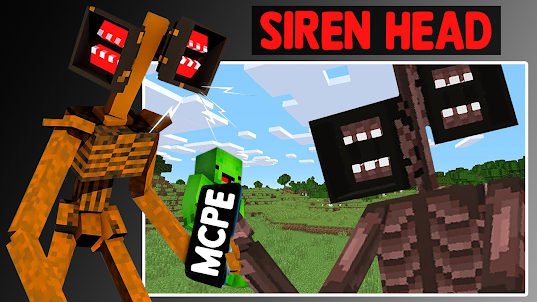 Siren Head mod Minecraft