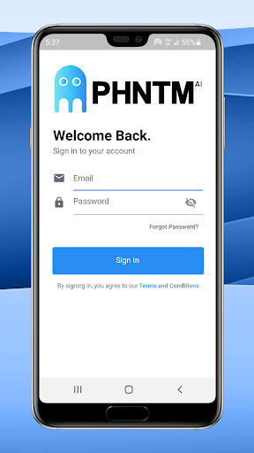 Android application PHNTM APP screenshort