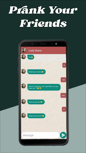 Lady Diana - Fake Video Call Screenshot 4 - AppWisp.com