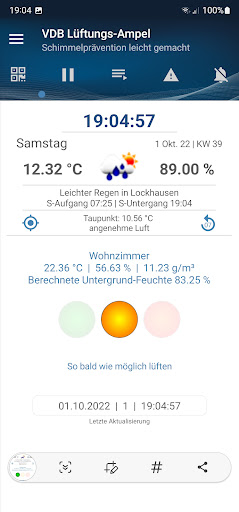 VDB Lüftungs-Ampel Screen 3