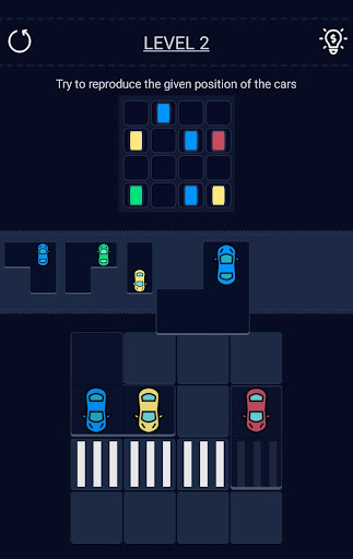 Android application Jigsaw puzzle cars logic game screenshort
